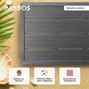 Solární sprcha AREBOS 40L Premium & podlahový prvek Náhled obrázku produktu 4
