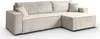 A beige corduroy sectional sofa shown from a front-side angle against a white background. Produktbild-Vorschau