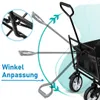 Ikodm Bollerwagen Handwagen Transportwagen Faltbar  Produktbild-Vorschau 7