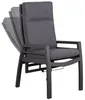 Gartenmöbelset Relaxsessel Merida + Hocker mit Tisch Tarifa Produktbild-Vorschau 5