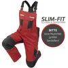 Qualitex Arbeitshose - Slim-Fit Latzhose Herren | Produktbild-Vorschau 3