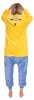 Nikcorp Jumpsuit Pyjama Damen Kinder Onesie Figur Gelb S Produktbild-Vorschau 2
