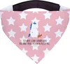 Mr. & Mrs. Panda Halstuch Hund Einhorn Teddy - Rot Pastell Produktbild-Vorschau 1