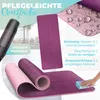 KESSER® Gymnastikmatte mit Tragegurt rutschfest TPE Produktbild-Vorschau 5