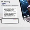 Přenosná tiskárna na papír A4, termální tisk, bezdrátové Náhled obrázku produktu 7