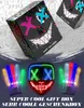 NEU Halloween Maske LED Maske Leuchtende Handschuhe-Set, Produktbild-Vorschau 3