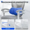 FLEXISPOT: sedia da ufficio ergonomica con poggiatesta 3D, Anteprima dell’immagine prodotto 6