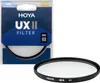 A Hoya UX II UV filter is shown next to its packaging. Náhľad obrázku produktu
