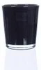 Glas Orchideentopf Blumentopf ORCHID schwarz H. 13,5cm D. Produktbild-Vorschau 1