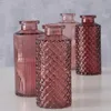 Boltze Vase Panja (4 pièces, couleur rose foncé/rose clair, Voir les images du produit 3