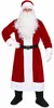 Premium Weihnachtsmann-Mantel, 6-teilig, Dunkelrot, Produktbild-Vorschau 1