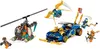 LEGO 71776 NINJAGO Jays und Nyas Rennwagen EVO, Set mit Produktbild-Vorschau 2