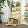 Contenitore Outsunny, cassapanca da giardino con supporto Anteprima dell’immagine prodotto 2