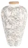 Vaso Clayre & Eef Ø 24x40 cm Fiori in Vetroceramica grigio Anteprima dell’immagine prodotto 2