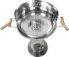 Säulengrill aus Edelstahl - Grillhöhe 83cm - Rosthöhe Produktbild-Vorschau 8
