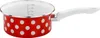Bemus Emaille Kochtopf-Set DOTS 7tlg., rot mit weißen Produktbild-Vorschau 2