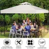 GOPLUS 3x3m Ersatzdach für Pavillon mit Kaminabzug, Produktbild-Vorschau 2