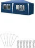 Jayseuw 3x6m Garten Pavillon mit Seitenteilen mit Eisenrohr Produktbild-Vorschau 9