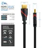 Kabel CSL 8k HDMI 2.1, 4K Ultra HD, UHD, Full HD, 3D, ARC, Podgląd zdjęcia produktu 6