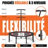 Trampoline de Fitness DH FitLife Pliable Ø121 cm – Capacité Voir les images du produit 6