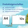 ROTH Zeugnismappe T-Rex - mit 10 A4 Klarsichthüllen, Produktbild-Vorschau 5