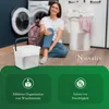Novaliv Waschmittelbox mit Deckel 4 Liter Transparent und Produktbild-Vorschau 2