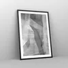 Gerahmtes Poster - Schwarzer Rahmen - Beton Wand Grau - Produktbild-Vorschau 8