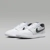 A pair of Nike Jordan 1 Retro Low '85 sneakers shown from a diagonal angle against a plain light gray background. Náhled obrázku produktu