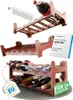 Novaliv Flaschenregal für 24 Flaschen | Weinregal braun | Produktbild-Vorschau 1