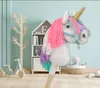 Cavallo hobby Unicorno su bastone, piccolo bianco con Anteprima dell’immagine prodotto 5
