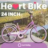 Rower 24 cale dla dziewczynki miejski na komunię Shimano 7 Podgląd zdjęcia produktu 9