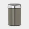 Brabantia Touch Bin 3 L Platinum, 364464 Produktbild-Vorschau 6