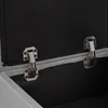 Pouf Relaxdays con vano portaoggetti, rivestimento in finto Anteprima dell’immagine prodotto 7