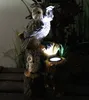 Solar Gartenfigur Eulen Solarleuchte Tierfigur Produktbild-Vorschau 6