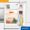 An open refrigerator filled with food and drinks. Produktbild-Vorschau