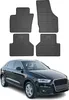 2011-2018 Audi Q3 8U tappetini in gomma nera 4 pz Anteprima dell’immagine prodotto 1