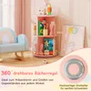 COSTWAY Regał dziecięcy obracany o 360°, regał dziecięcy z Podgląd zdjęcia produktu 5