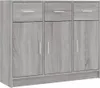 vidaXL Sideboard Grau Sonoma 91x28x75 cm Holzwerkstoff Produktbild-Vorschau 2