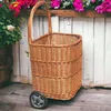 Chariot de marché à grandes roues, panier de marché, panier Voir les images du produit 6