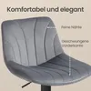 VASAGLE Barstuhl 2er Set, Küchenhocker, 88-108 cm Produktbild-Vorschau 7