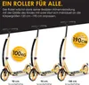 KESSER® Cityroller Scooter 205mm Räder PolyurethanBig Wheel Produktbild-Vorschau 5