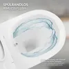 LuxeBath bezrantowa toaleta wisząca, długa 54 cm, biała, Podgląd zdjęcia produktu 5