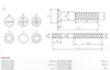 10x AS-PL SRS0032 Reparatursatz Starter Produktbild-Vorschau 2