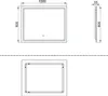 LED Badspiegel mit Beleuchtung Beschlagfrei 100x80cm Produktbild-Vorschau 10