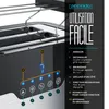 Arendo Grille-pain 2 tranches MORGEN Acier inoxydable, 920 Voir les images du produit 2