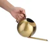 1000 ml Edelstahl-Gießkanne mit langem Ausguss, Gold – Produktbild-Vorschau 3