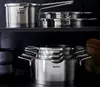 Tefal H852S8 Nordica 4-piece pan set stainless steel/glass Voir les images du produit 18
