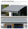 Outdoor manuelle Gelenkarmmarkise Markise 395cm mit Produktbild-Vorschau 5