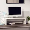 vidaXL Supporto per monitor bianco 50x27x15 cm in legno di Anteprima dell’immagine prodotto 3