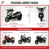 WALSER Motorrad Abdeckplane XL, Abdeckplane wasserdicht, Produktbild-Vorschau 3